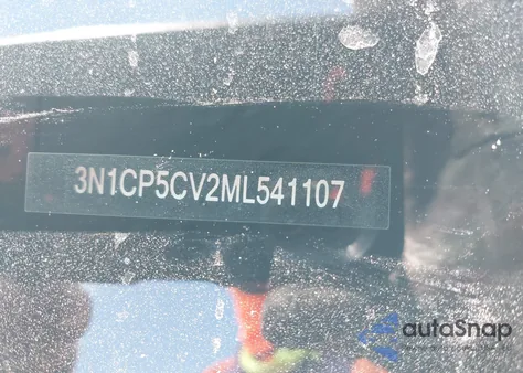 2021 Nissan Kicks Sv Xtronic Cvt z USA, uszkodzony, nr VIN 3N1CP5CV2ML541107